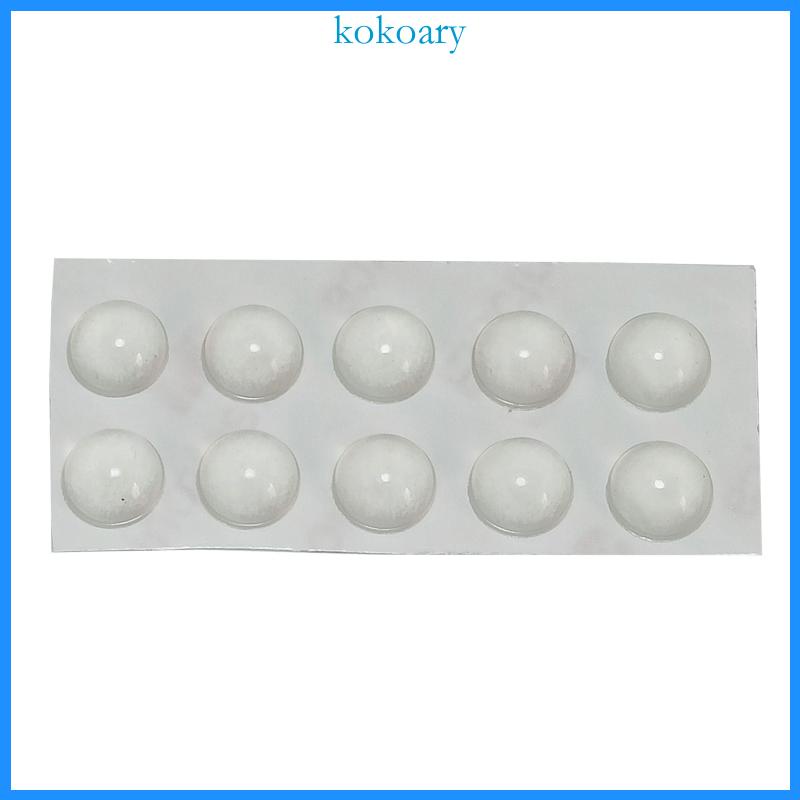 KOK Keyboard Riser Soft Clear Anti Slip Round Bumpers Self Adhesive ...