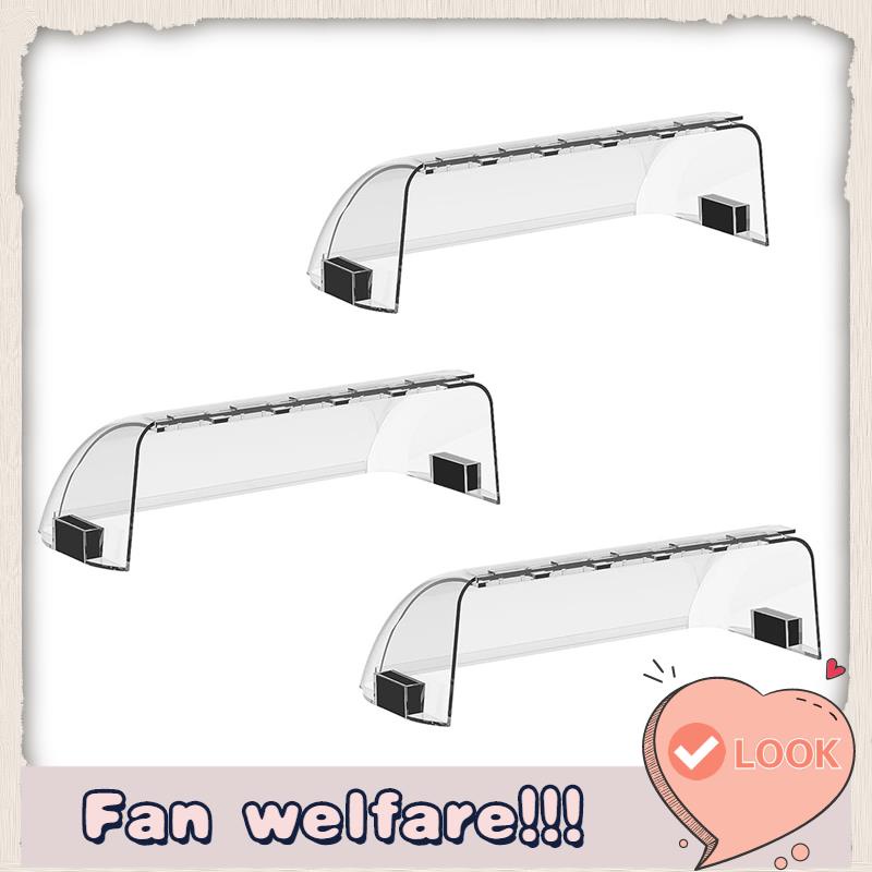 3Piece Air Vent Deflectors Adjustable Heat Easy Adjust Between