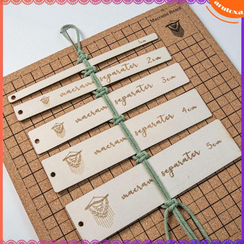 [Arutoxa] Macrame Board with Pins Beadsmith Macrame Board 7x7inch