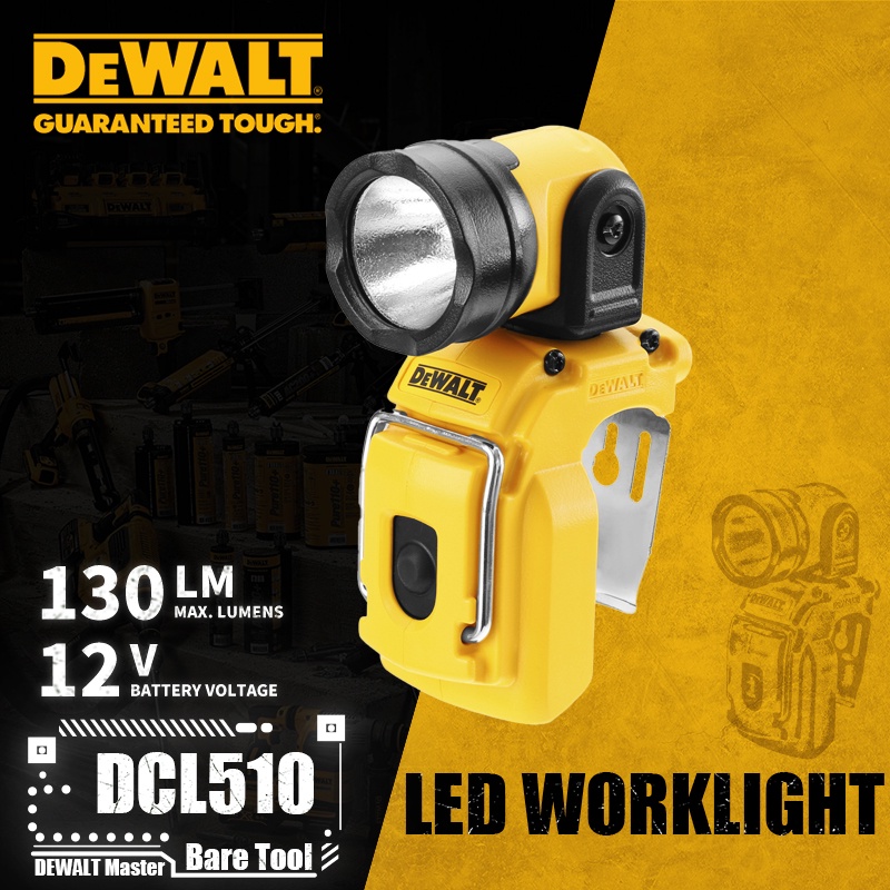 DEWALT DCL510 LED Worklight 12V Lithium Power Tools Bare Tool | Shopee ...