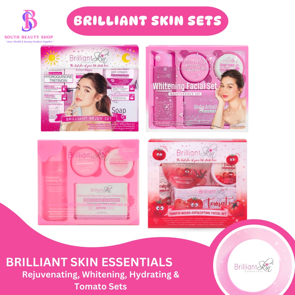 Brilliant Skin Sets Rejuv, Whitening, Hydrating & Tomato Shopee