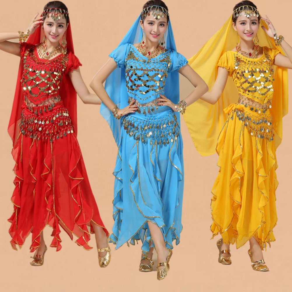 Women Belly Dancing Costumes Oriental Belly Dance Dress Adult Bollywood