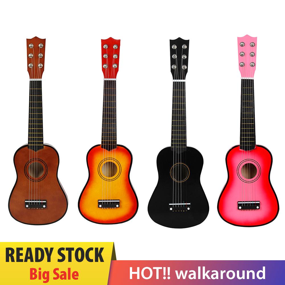 21 inch Basswood Ukulele 6 Strings Small Bass Acoustic Guitar Musical