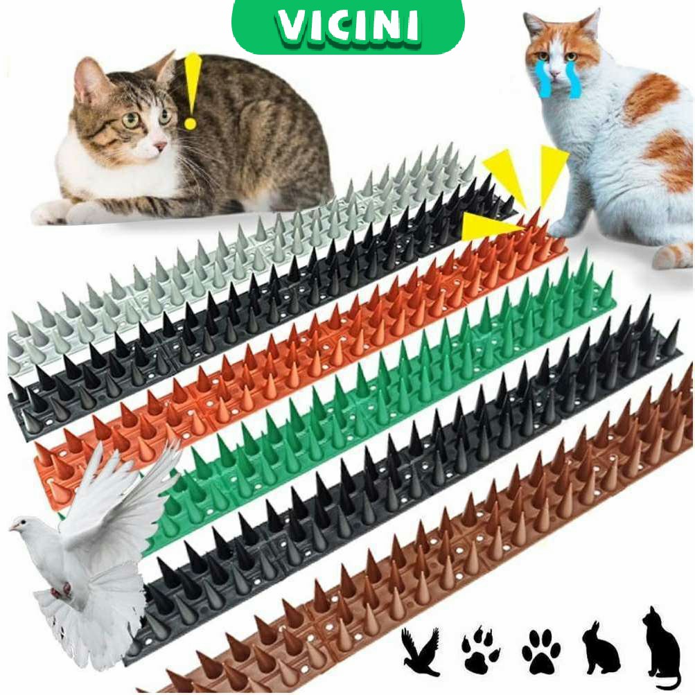 Outdoor AntiClimb Plastic Security Fence Spikes Bird Spikes Bird Cat