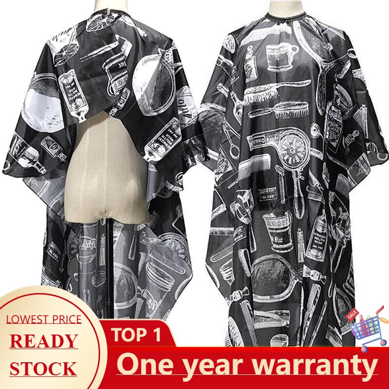 cod】 Adult Salon Barbers Hairdresser Hair Cutting Cape Gown