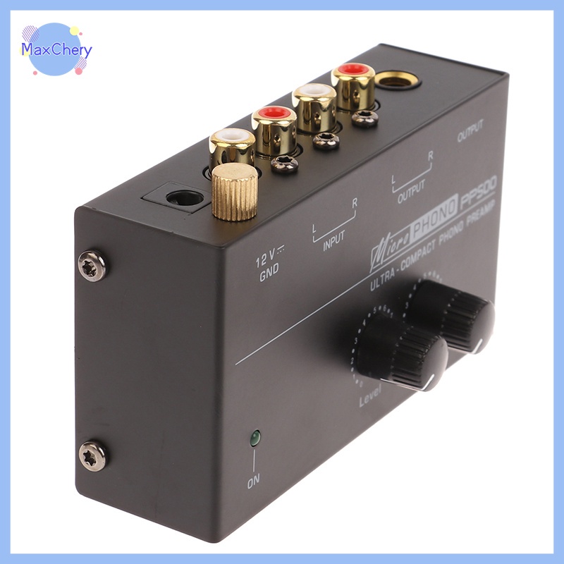 MCHY> PP500 Phono Preamplifier Preamp With Bass Treble