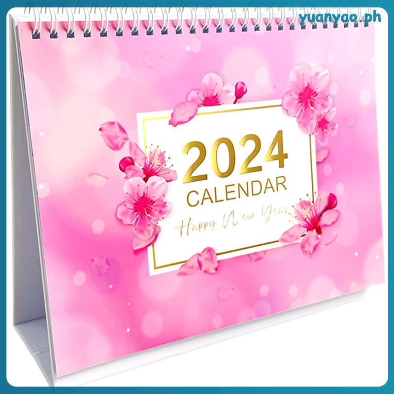 Stand up Desk Calendars 2024 Office Decor Blank Child Mini Monthly