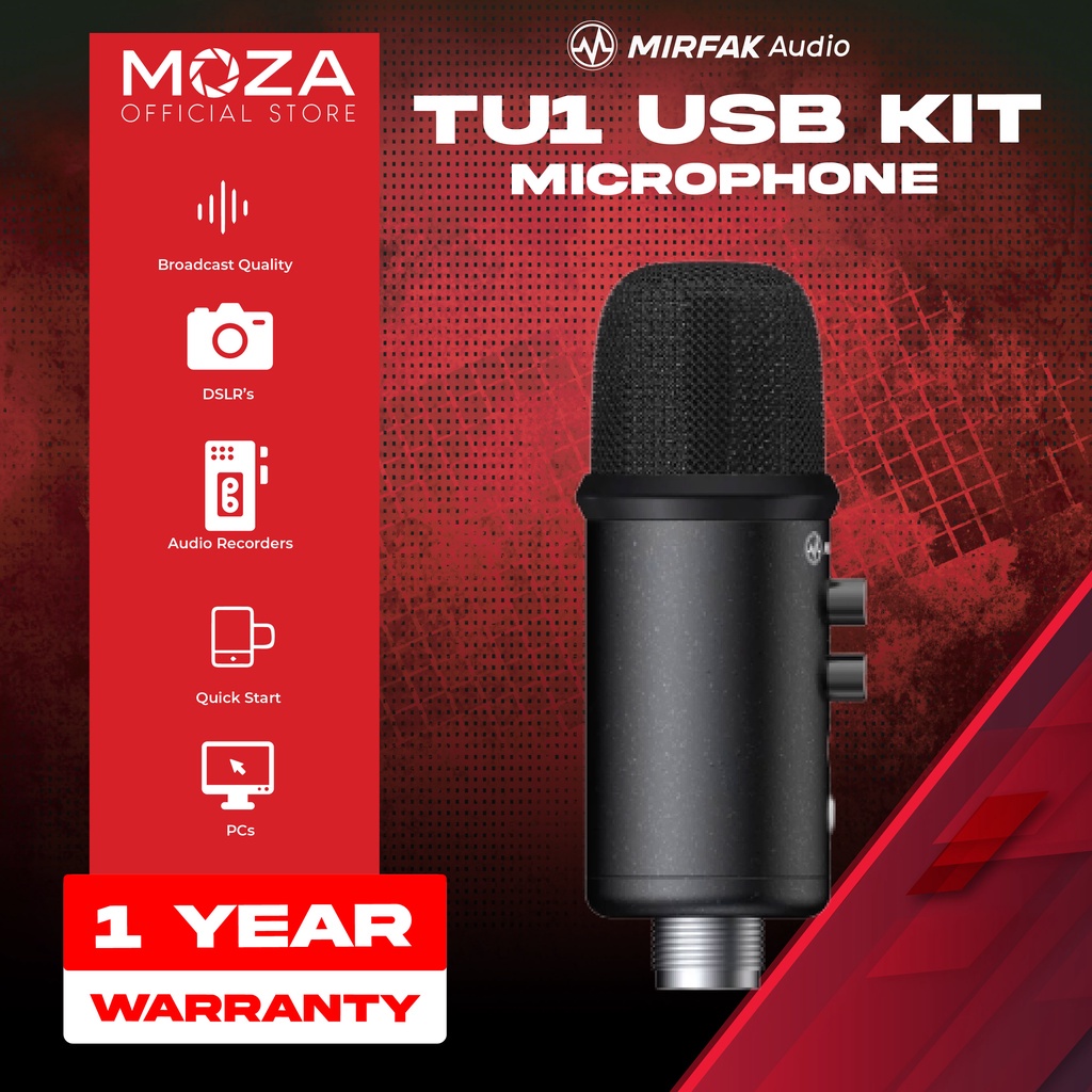Mirfak TU1 USB KIT Professional Recording Microphone (Microphone for