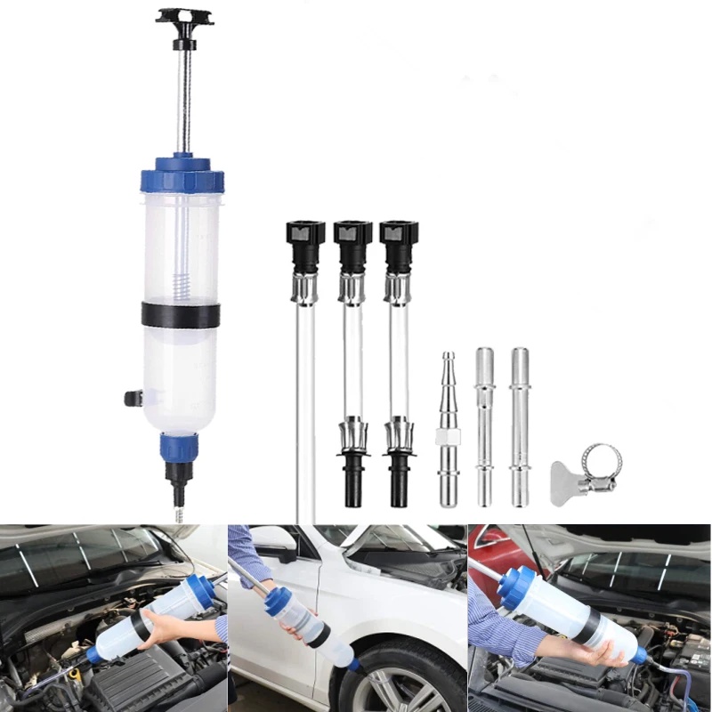 Universal Car Oil Fluid Extractor Brake Fluid Syringe Pump Oil Change