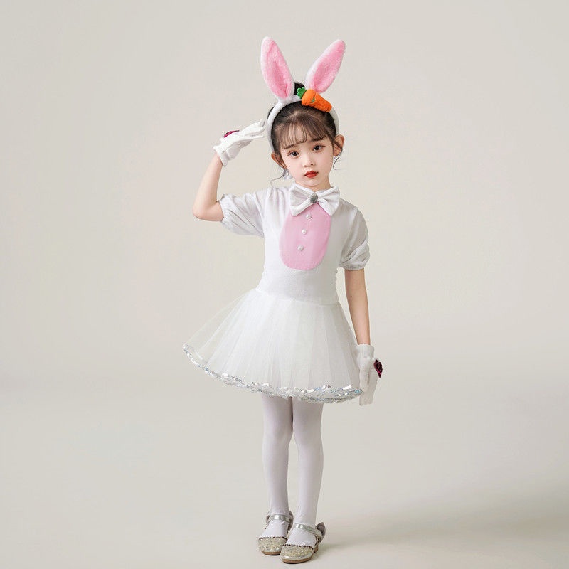 Ready Stock Children's Bunny Rabbit Performance Costume Dress For Kids — free download