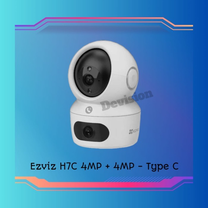 Ezviz H7c Dual 2K+ & 2K+ Dual-Lens Pan & Tilt Wi-Fi Camera Co ...