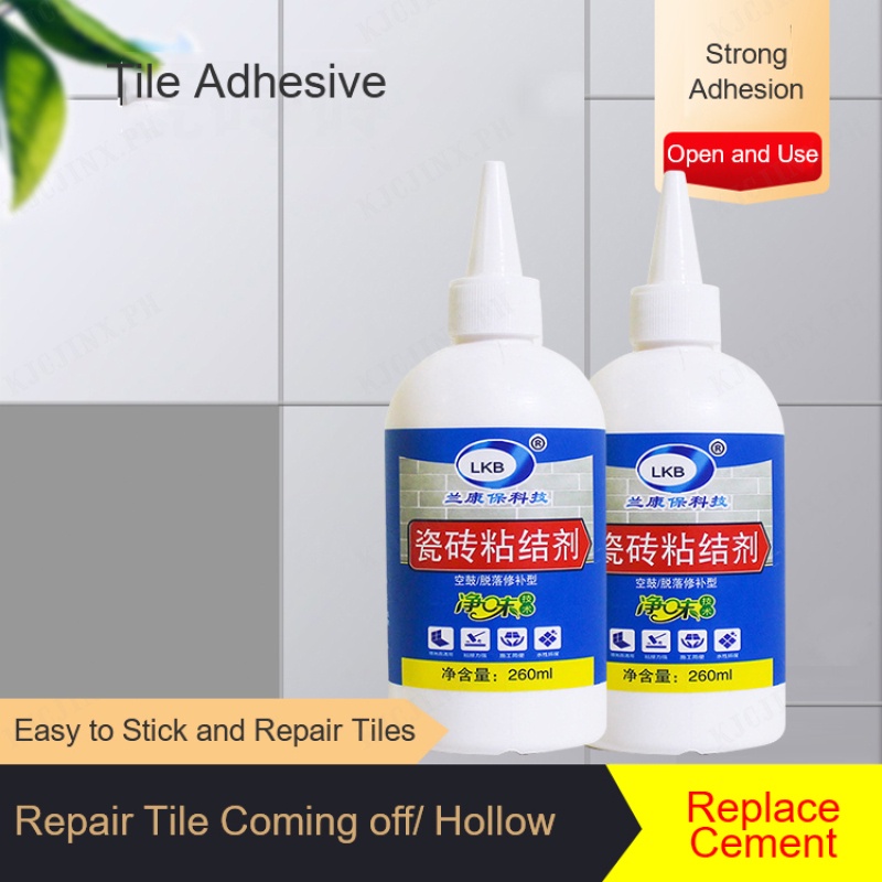 Household tile repair adhesive Replace cement tile adhesive Repair tile