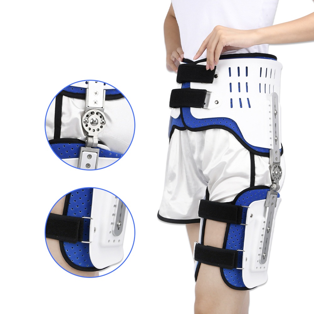 Hip Joint Dislocation Of Hip Abduction Orthosis Fixation Hinge Adjustable Waist Leg Brace Femur