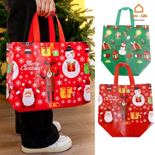 10pcs Christmas Gift Bag Christmas Eve Candy Bag Decorated Apple Bag  Children's Tote Bag Christmas Tree Gift Bag Ziplock Bag - AliExpress