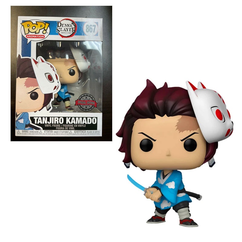 Funko Pop！Demon Salyer Tanjuro Kamado#1255 Kyoujurou Rengoku #1308 ...