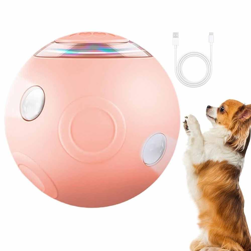 Dog Soccer Ball, Interactive Rolling, Rotating Smart Ball with Lights Shopee Philippines