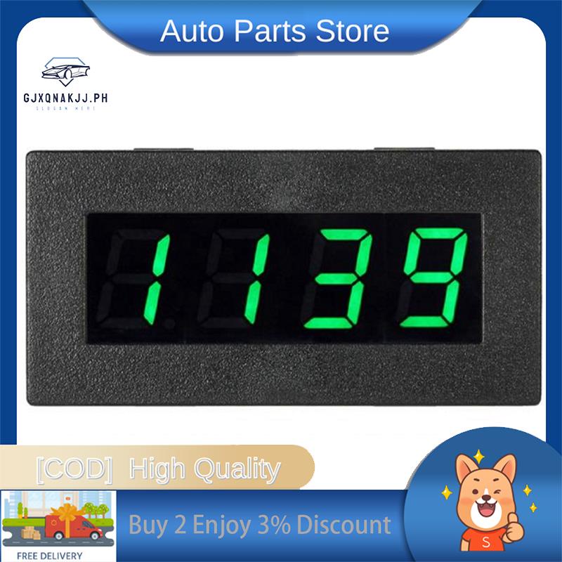 Tachometer 4 Digital Green LED Tach RPM Speed Meter with Hall Proximity Switch Sensor NPN 24V