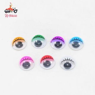 Colored Shaking Eyes Self-Adhesive Googly Eyes 4mm-25mm DIY Toy Making Small  Eye Stickers Black White Movable Eyes 