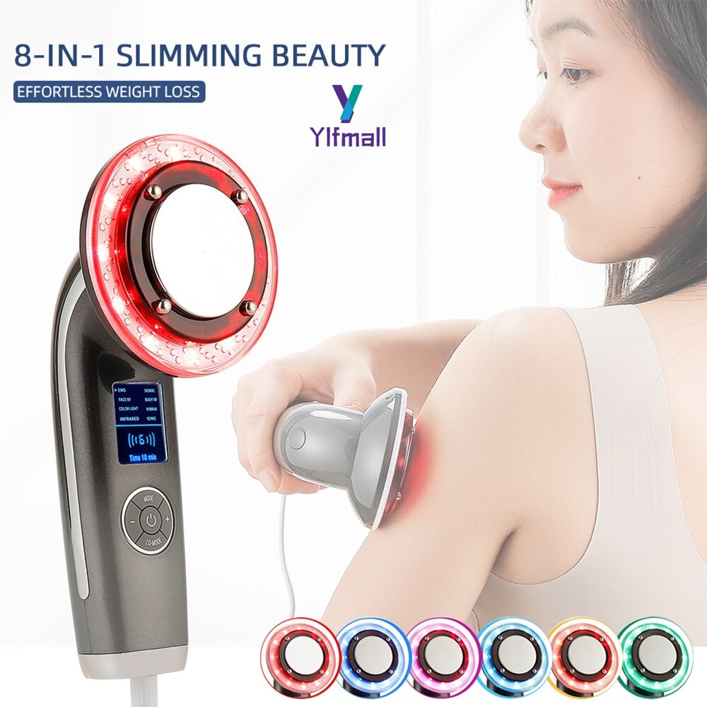 8 IN 1 Body Slimming Machine Ultrasound Anti Cellulite Fat Burner