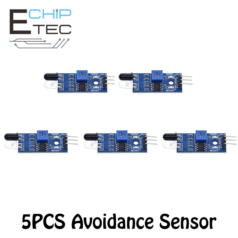 5PCS 3-pin infrared obstacle avoidance sensor module | Shopee Philippines