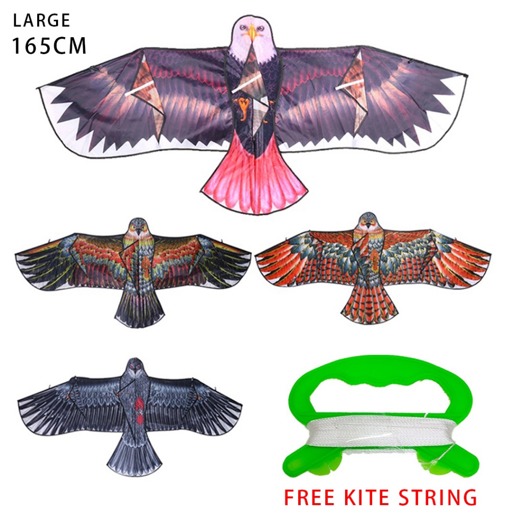 hot sale】 3D Flat eagle kite saranggola,flying kite,hawk bird