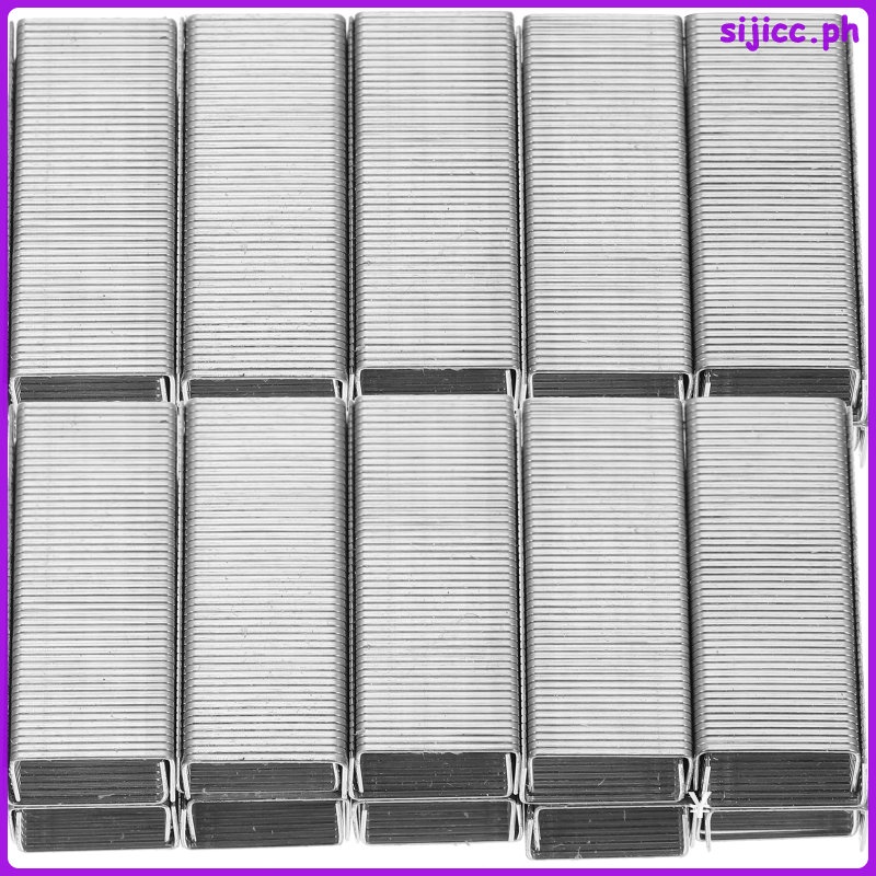 15 Boxes Staple Reusable Staples Mini Stapler with Compact Refill Office Supply Binder Refills