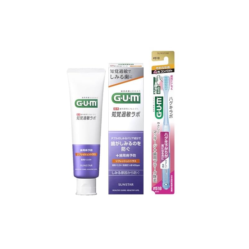 GUM [Quasidrug] Hypersensitivity Lab Medicated toothpaste with high