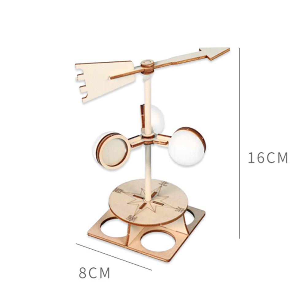 Kids Student Wind Vane Model Kit DIY Direction Experiment Educational ...