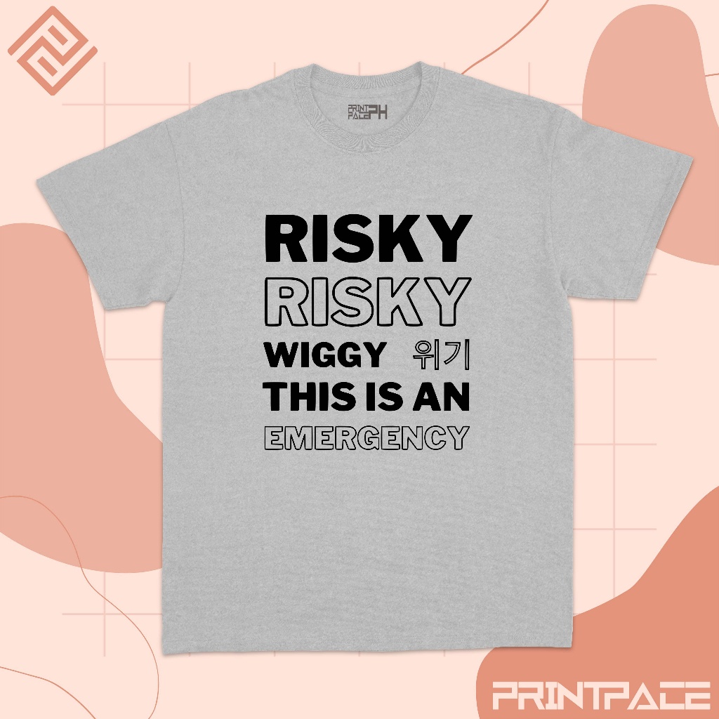 TWICE - Risky Risky Wiggy Shirt for Men and Women T-shirt Unisex ...