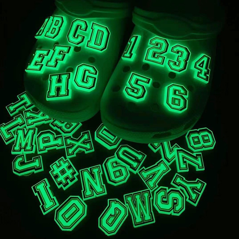 A-Z series shoes accessories Charms Clogs Pins for shoes bags Jibbitz ...