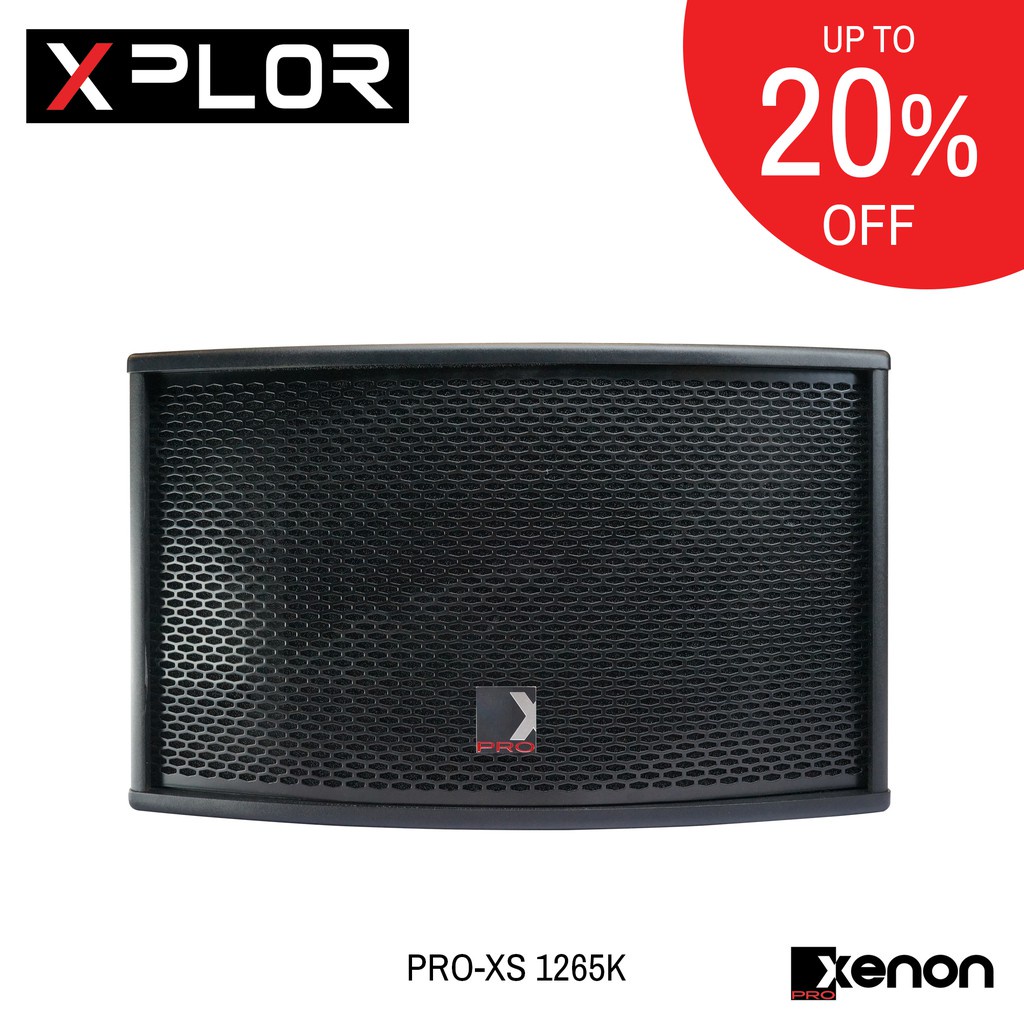 Xenon PROXS1265K Karaoke Speaker with 12'' Woofer + 650W Max Shopee Philippines