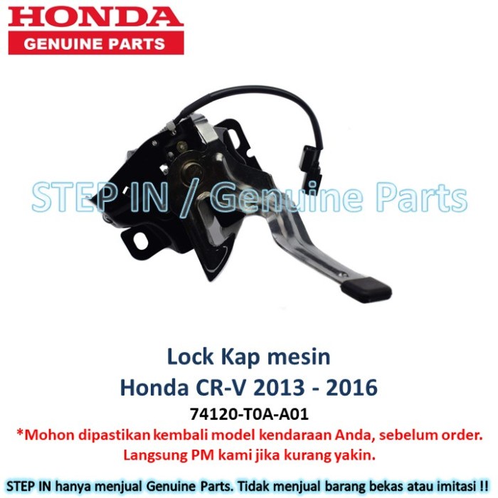 MESIN Front Hood Lock Lock Hood Honda CRV CRV 2013 2014 2015 2016