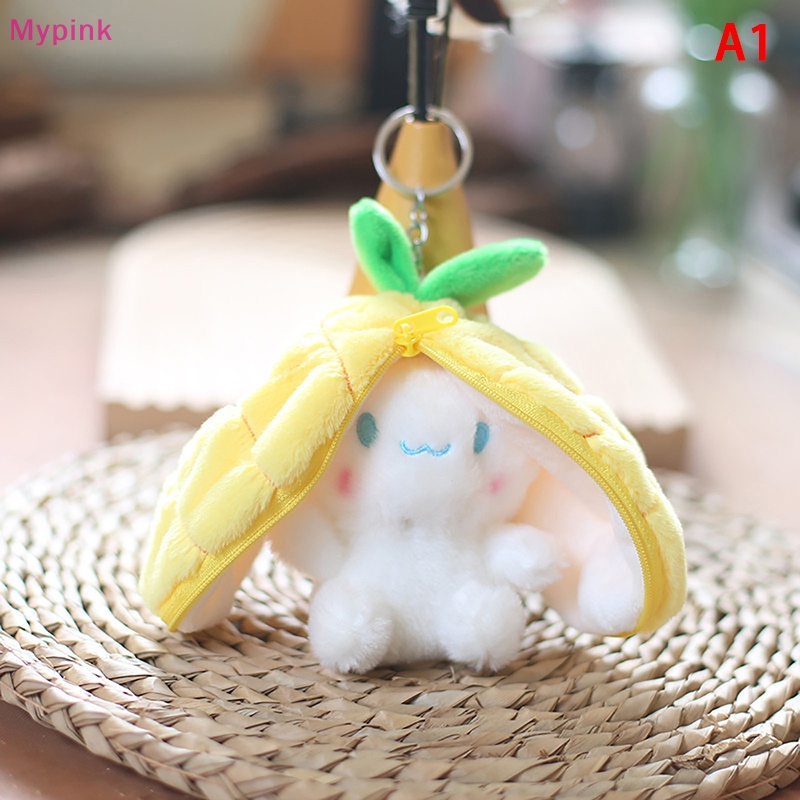 Mypink 12cm Cosplay Pineapple Strawberry Carrot Rabbit Toy Stuffed ...