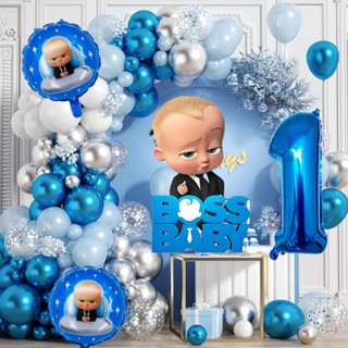 Boss Baby Boy Birthday Cutouts – (10 Pieces) – PartyDecor Mall