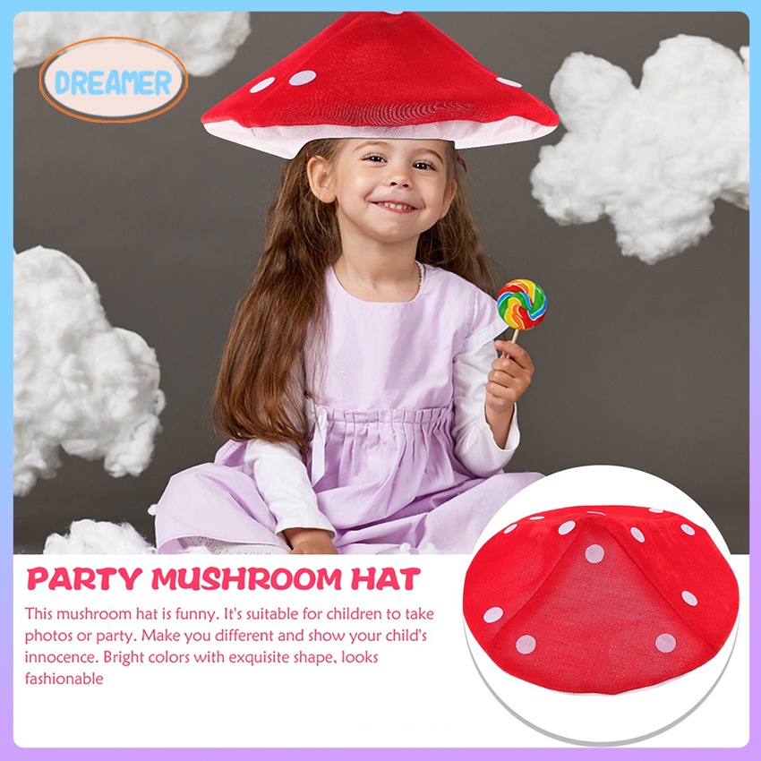 Ambler Kids Cap - Collage - Mushroom main image 1