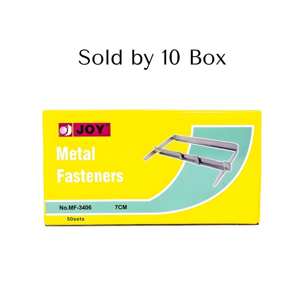 Joy Paper Fastener Metal 7cm 10Box Shopee Philippines