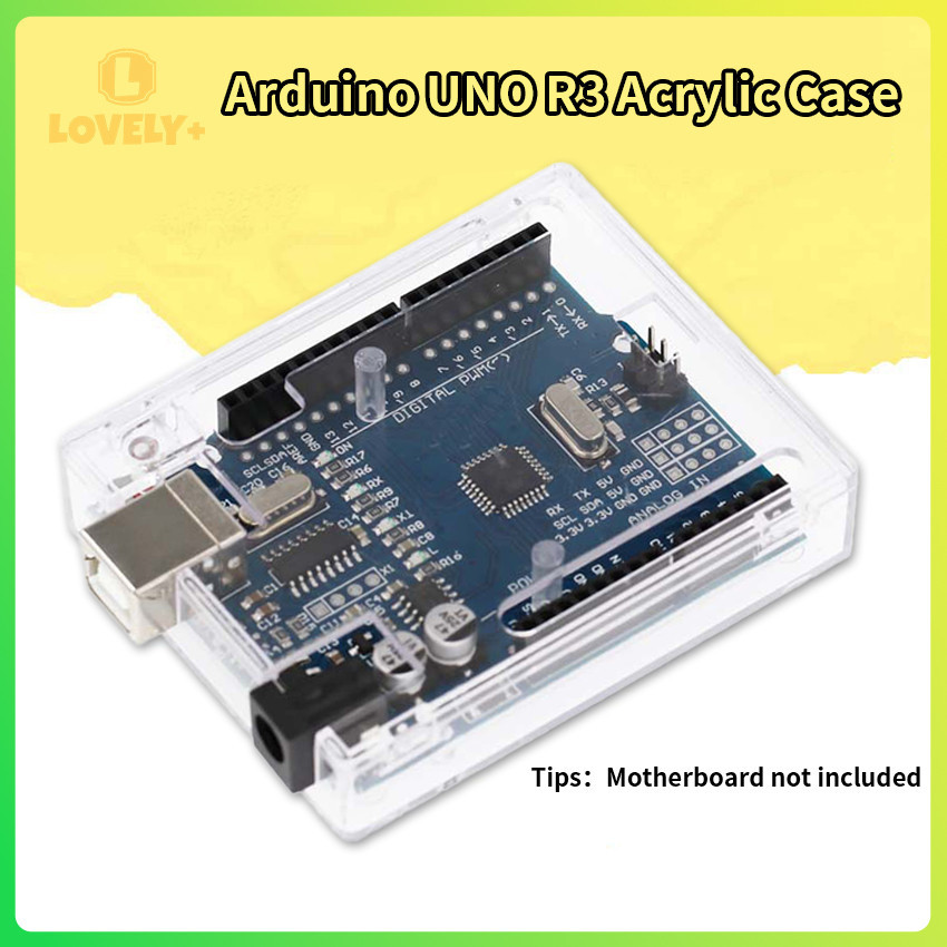 Uno R3 Case Enclosure New Transparent Gloss Acrylic Computer Box For ...