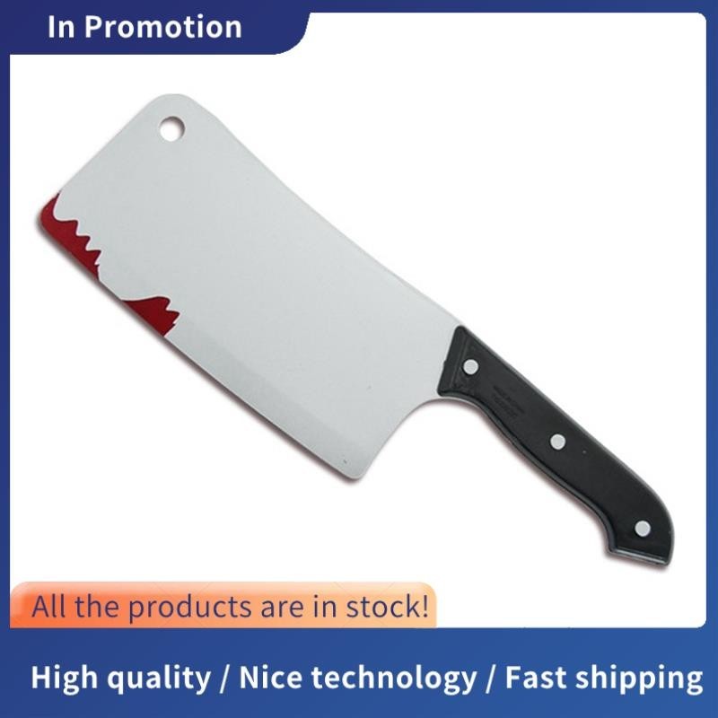 Bloody Cleaver, Fake Knifes Realistic Kitchen Cleaver Prop for ...