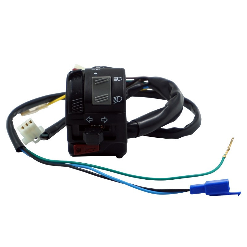 Universal Handle Switch Motorcycle Horn Turn Signal Left Handlebar ...