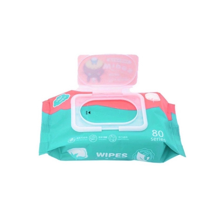 B-A-B-Y WIPES 80pcs Per Pack (Non-Alcohol-wetwipes) | Shopee Philippines