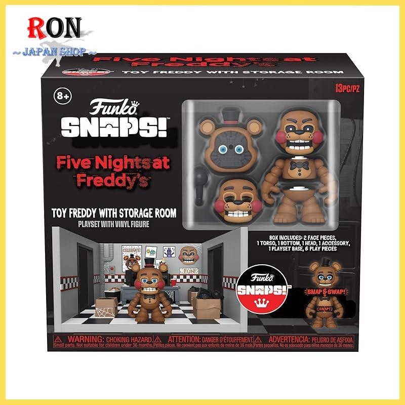 Five Nights at Freddy's/Snaps! Action Figure/Toy Freddie with Storage ...