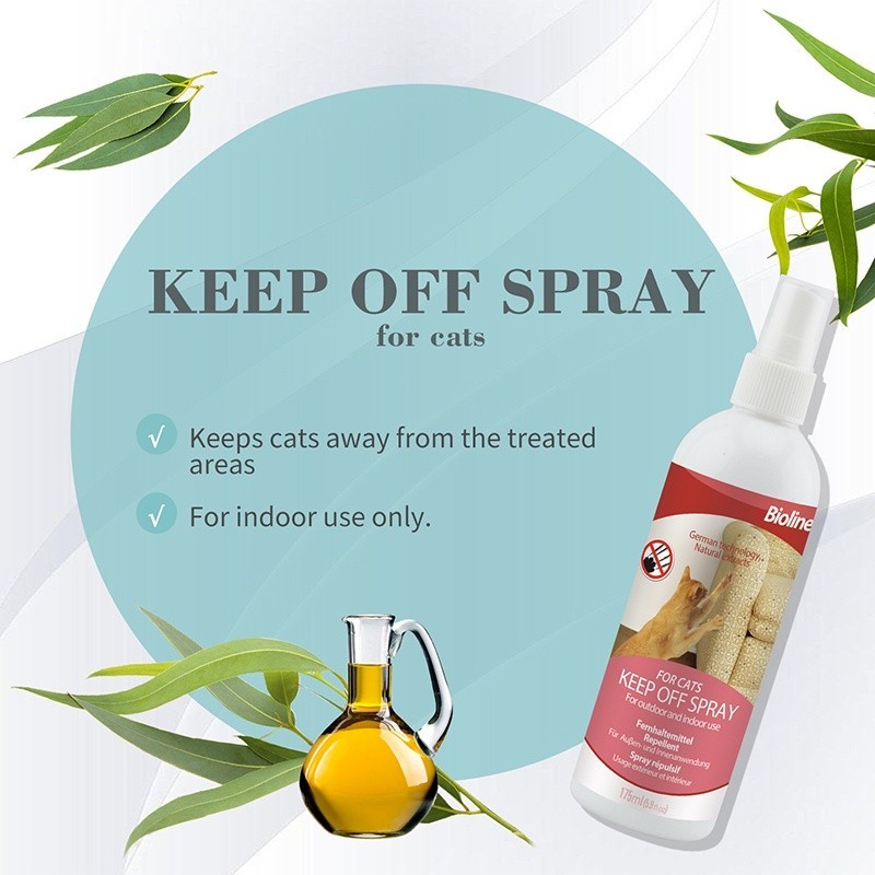 Bioline Keep Off Spray for Dogs and Cats 300ml 220g Repellent Spray Keep Your Pet Away Shopee Philippines