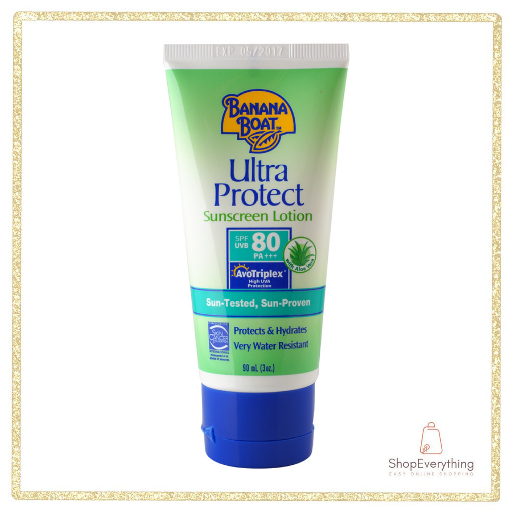 Banana Boat Ultra Protect Sunscreen Lotion Spf Pa Ml Shopee Philippines