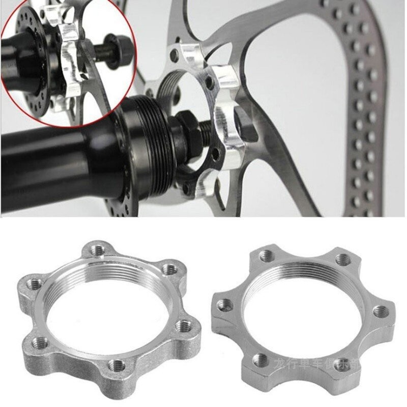 Bike Freewheel Modified Disc Brake Threaded Disc Brakes 6 Bolt Flange ...