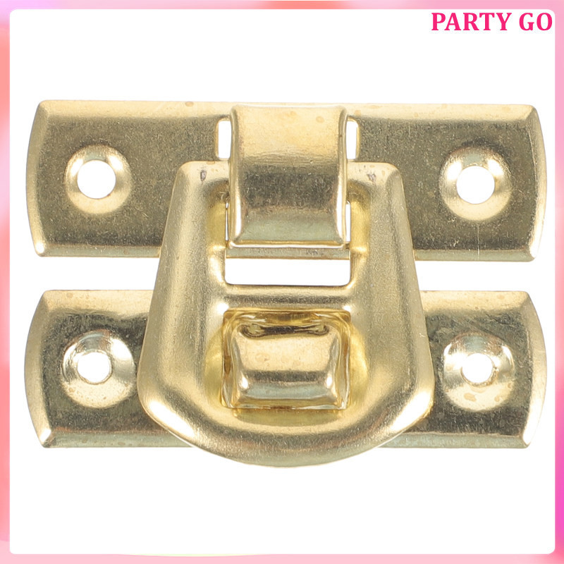 uiran2 10 Pcs Jewelry Boxes Packing Iron Buckle Wooden Packaging Safety