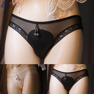 Men Sexy Lingerie C-String Open Butt Mini Bikini Underwear Gay Thong Briefs  S-XL