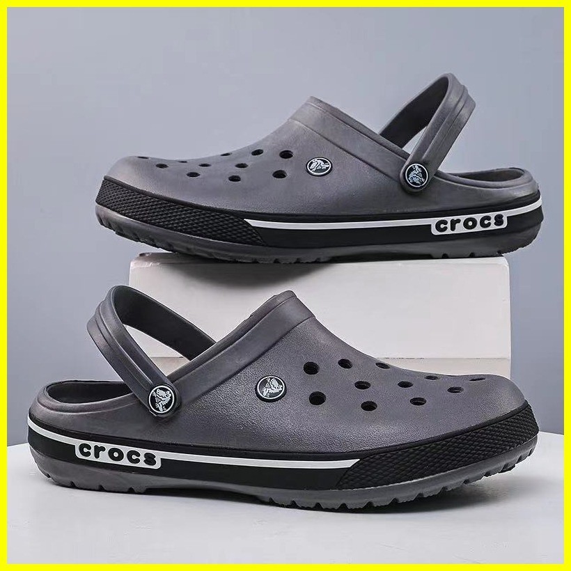 【Latest Style】 HONGFA Crocs Literide Sandals for Men and Women Flip ...