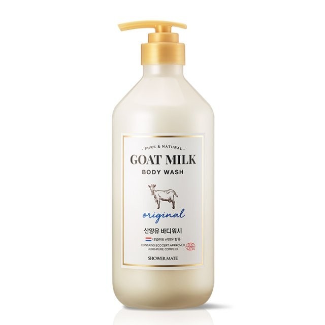 Shower Mate Goat Milk Body Wash Original 800ml x 2pack(Body Wash & Soap