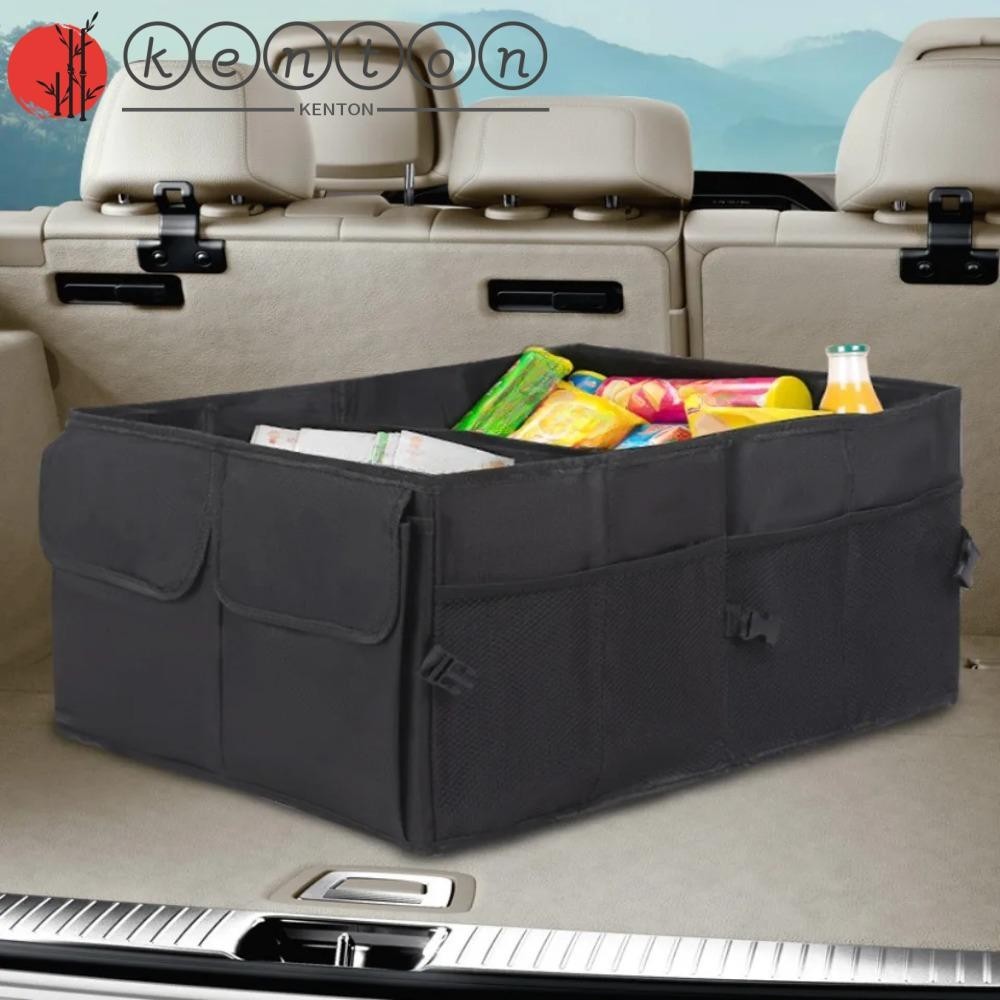 KENTON Car Boot Storage Box, Foldable Portable Auto Car Trunk Organizer ...