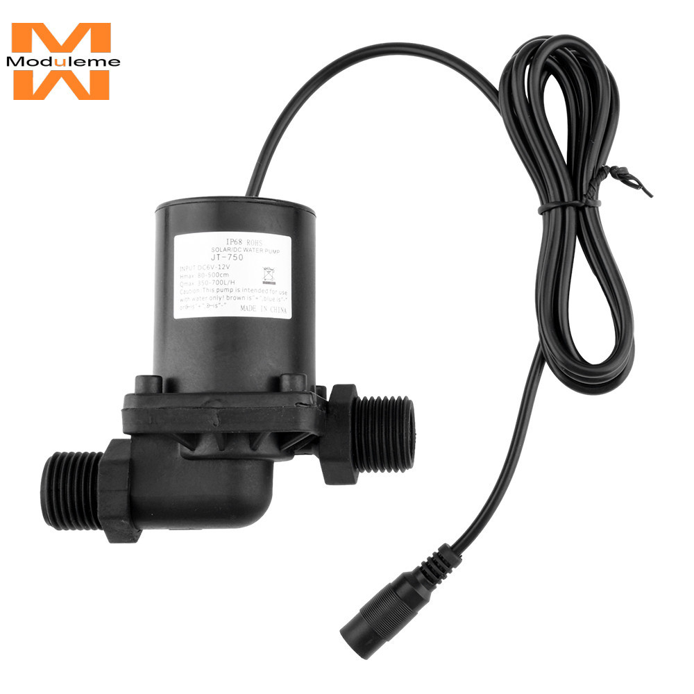 DC 12V 24V Brushless Solar Motor Water Pump Water Heater Shower Floor ...